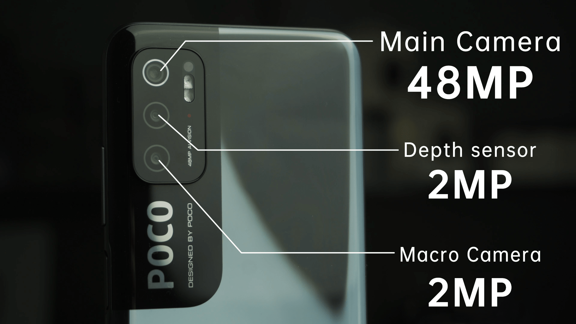 دوربین پشت گوشی Poco M3 Pro Xiaomi